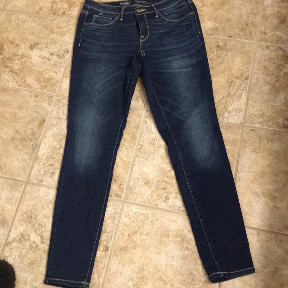 Mossimo dark denim jeggings size 10